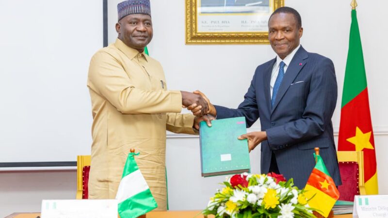 Accord de défense Nigeria Cameroun pour sécuriser leur frontière