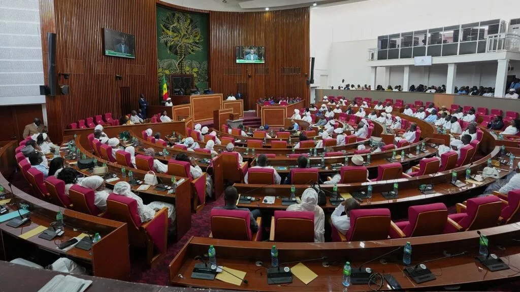 Le président Bassirou Diomaye Faye lors d’une allocution