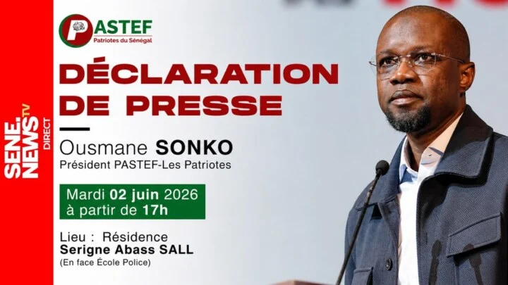 Ousmane Sonko après l'annonce du gouvernement Ousmane Sonko s'exprime après l'annonce du nouveau gouvernement dirigé par Aliou Aminou Lo