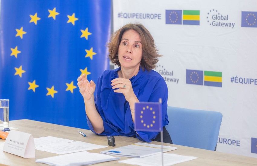 Cécile Abadie Ambassadrice de l'Union Européenne au Gabon