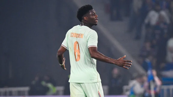 Aurélien Tchouaméni en action avec le Real Madrid