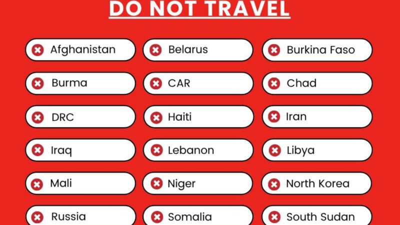 Crise au Sahel : les trois pays de l&rsquo;AES classés en zone rouge par Washington