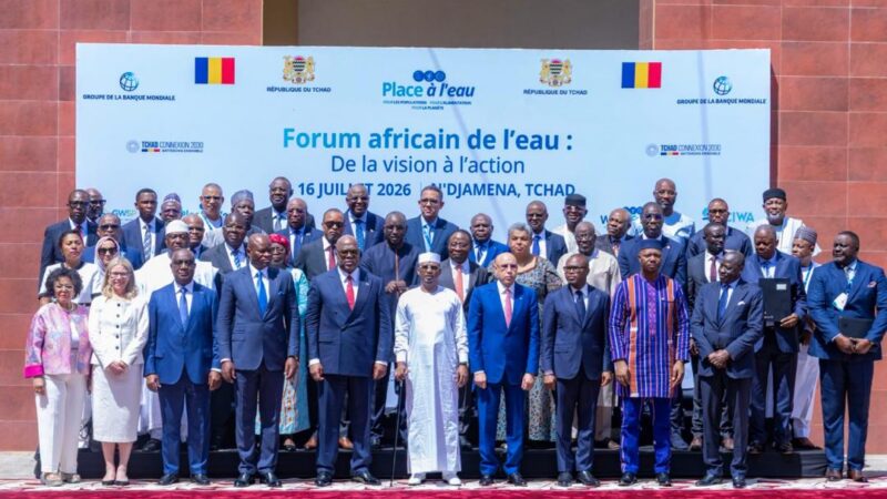 Tchad : N&rsquo;Djamena au cœur des défis hydriques africains lors d&rsquo;un sommet décisif