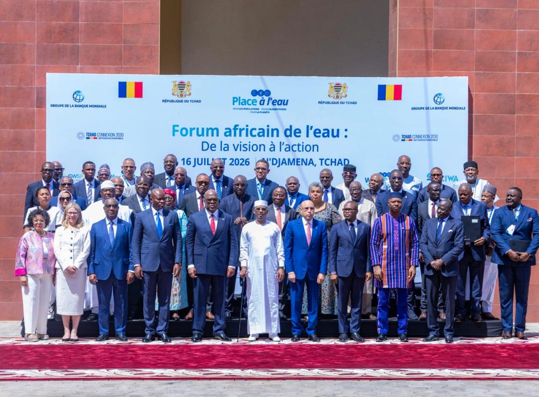 Tchad : N&rsquo;Djamena au cœur des défis hydriques africains lors d&rsquo;un sommet décisif