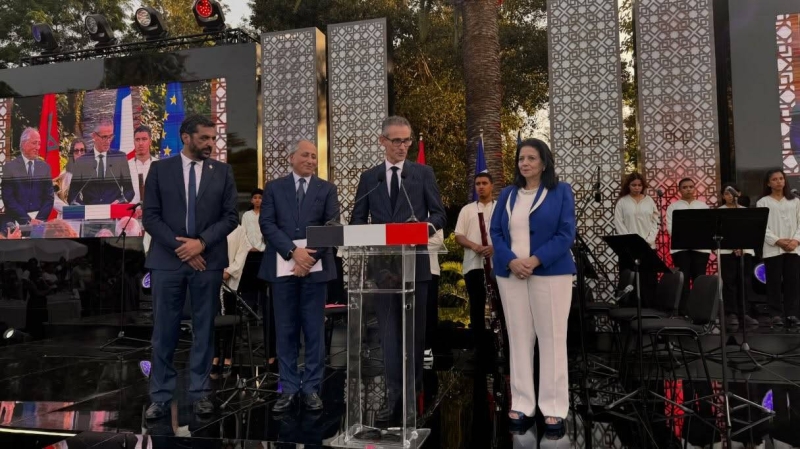 Fête nationale française à Rabat : l&rsquo;ambassadeur de France salue l&rsquo;avenir commun du Maroc et de la France