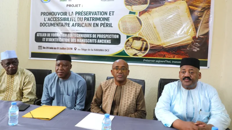 Sauvegarde du patrimoine écrit : une initiative majeure pour les manuscrits anciens du Mali