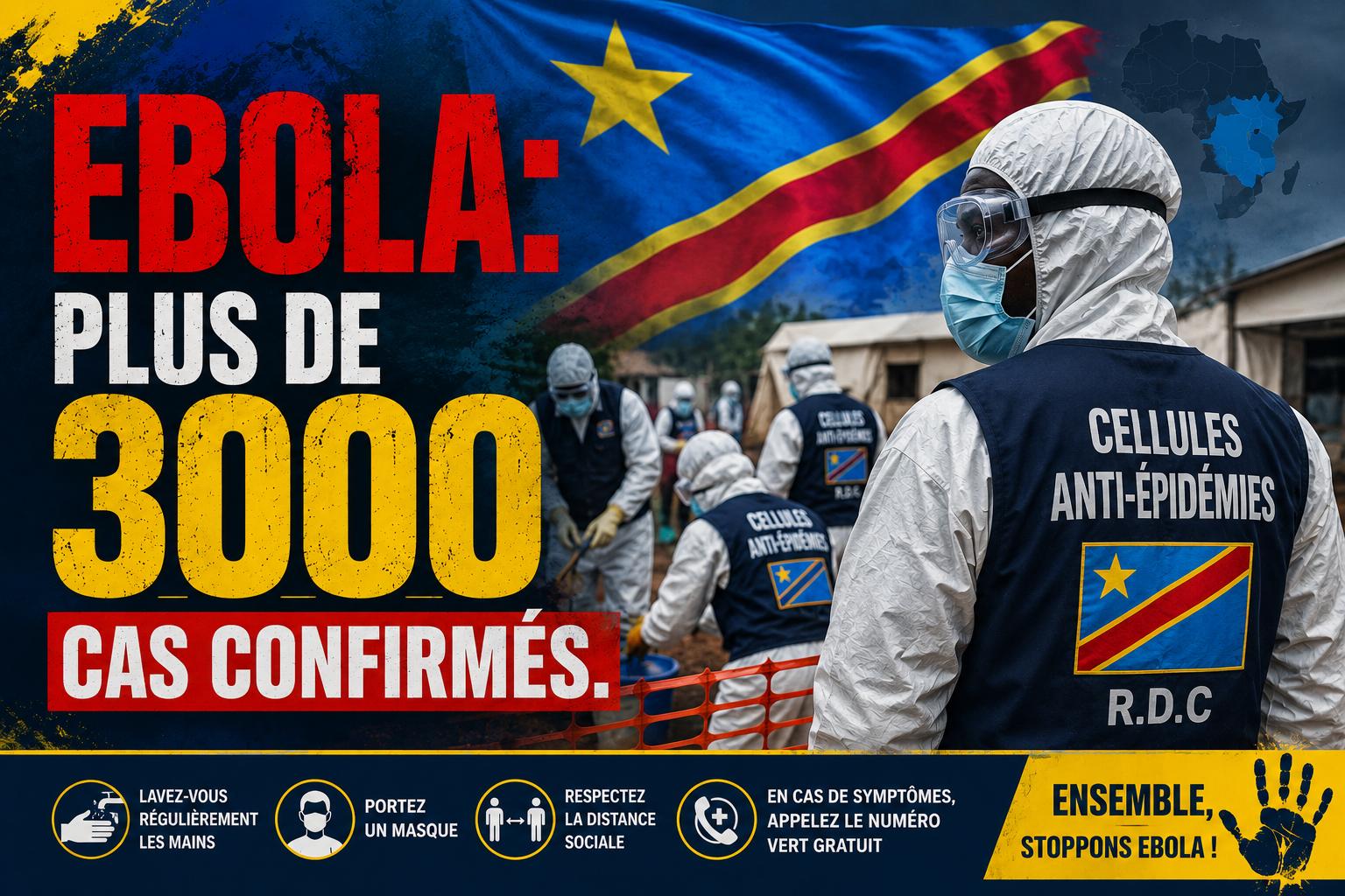 Ebola en RDC : l&rsquo;Ituri, épicentre d&rsquo;une crise sanitaire majeure