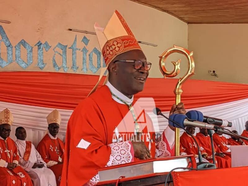 RDC : Mgr Fulgence Muteba alerte sur le danger d&rsquo;une absence de réconciliation nationale à l&rsquo;occasion du 66e anniversaire de l&rsquo;indépendance