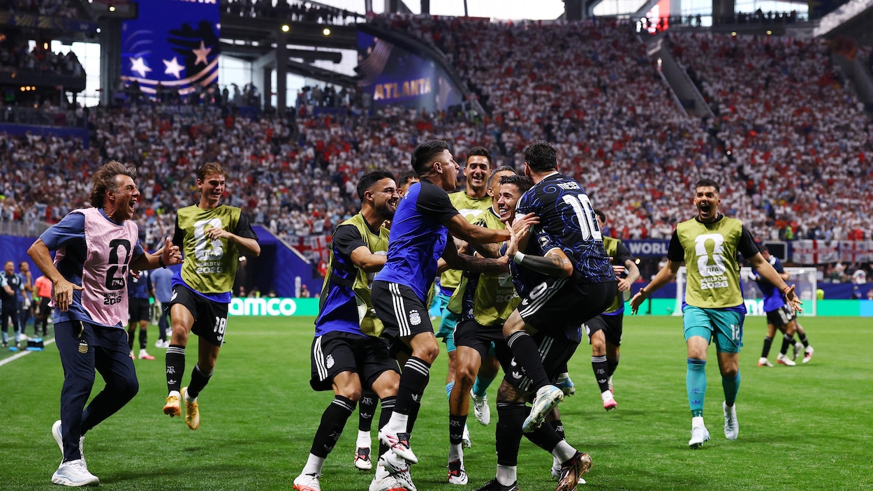 Argentine et espagne en finale du mondial après un match fou