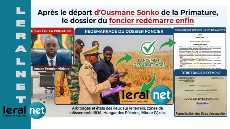 Le Sénégal relance le foncier après le changement à la Primature