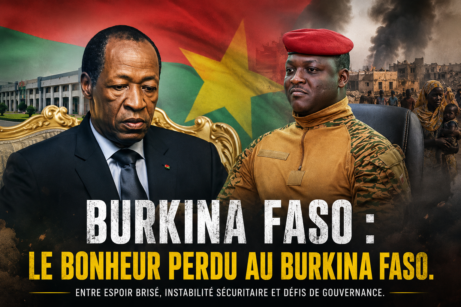 Au Burkina Faso, la sécurité des citoyens au cœur des débats politiques