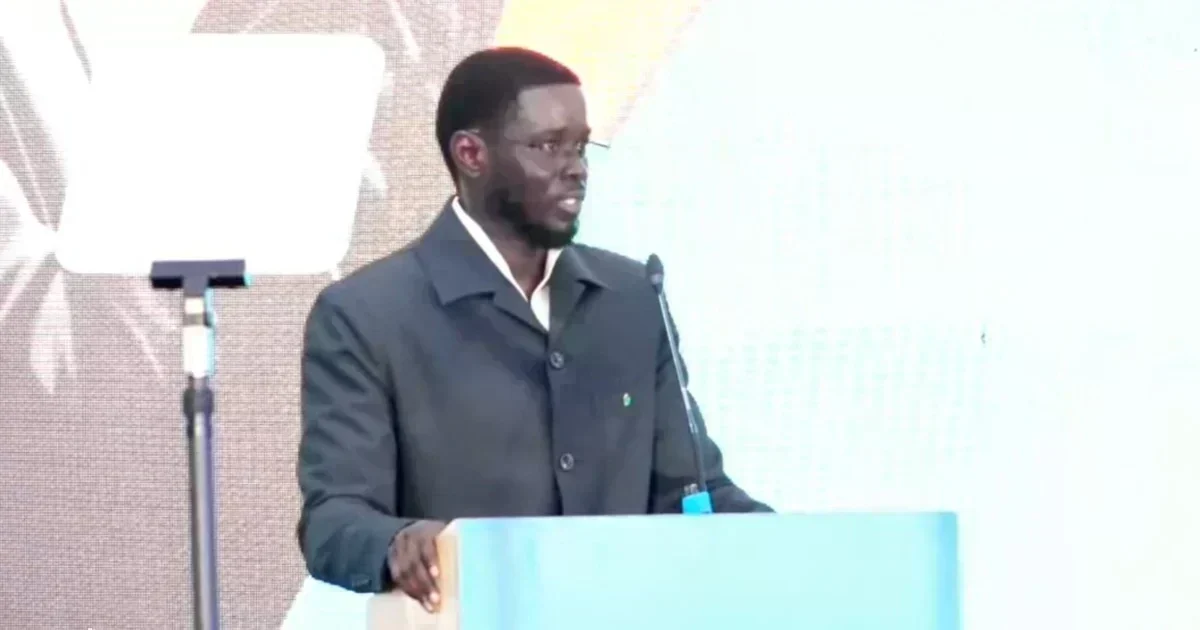 Bassirou diomaye faye défend la paix face aux tensions politiques au Sénégal