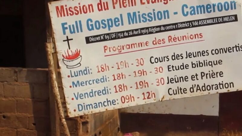 Cameroun : bientôt la fin des églises non déclarées ?