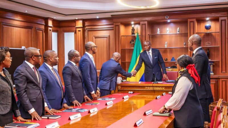 Gabon : Tous les patrons des régies financières chez Oligui Nguema pour un conseil de cabinet exceptionnel –