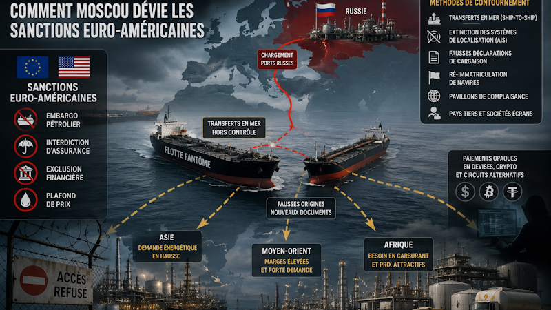 Maroc : une porte dérobée pour le pétrole russe face aux sanctions