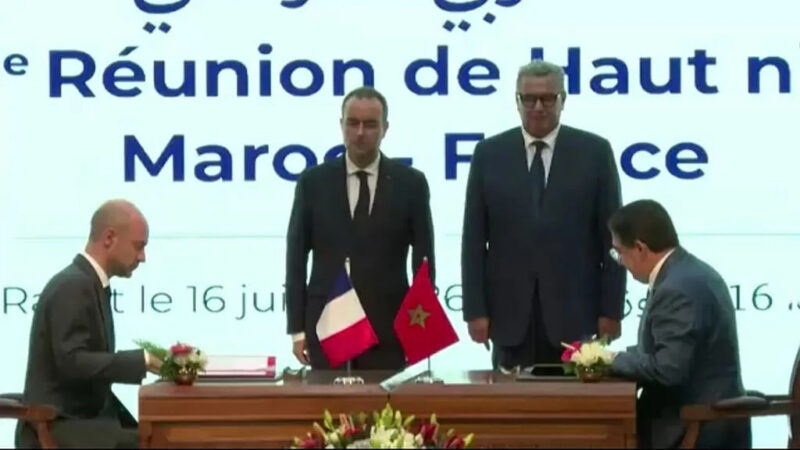 Maroc France : 14 accords de coopération signés à l&rsquo;occasion de la visite du Premier ministre Sébastien Lecornu