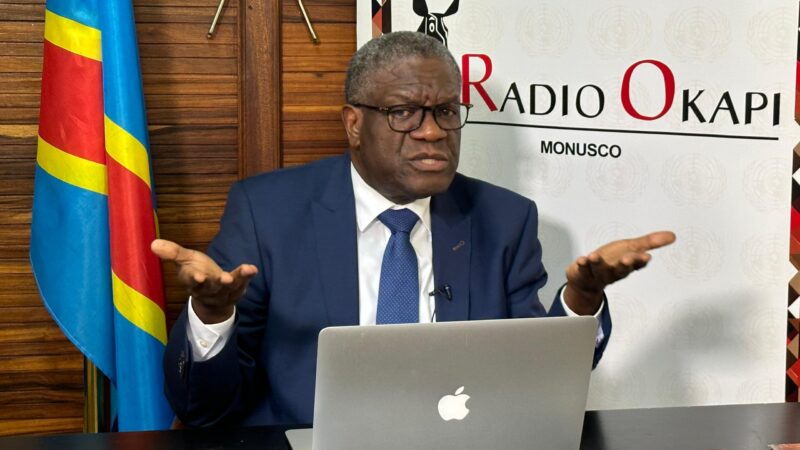 Denis Mukwege interpelle Félix Tshisekedi sur la situation critique de la RDC