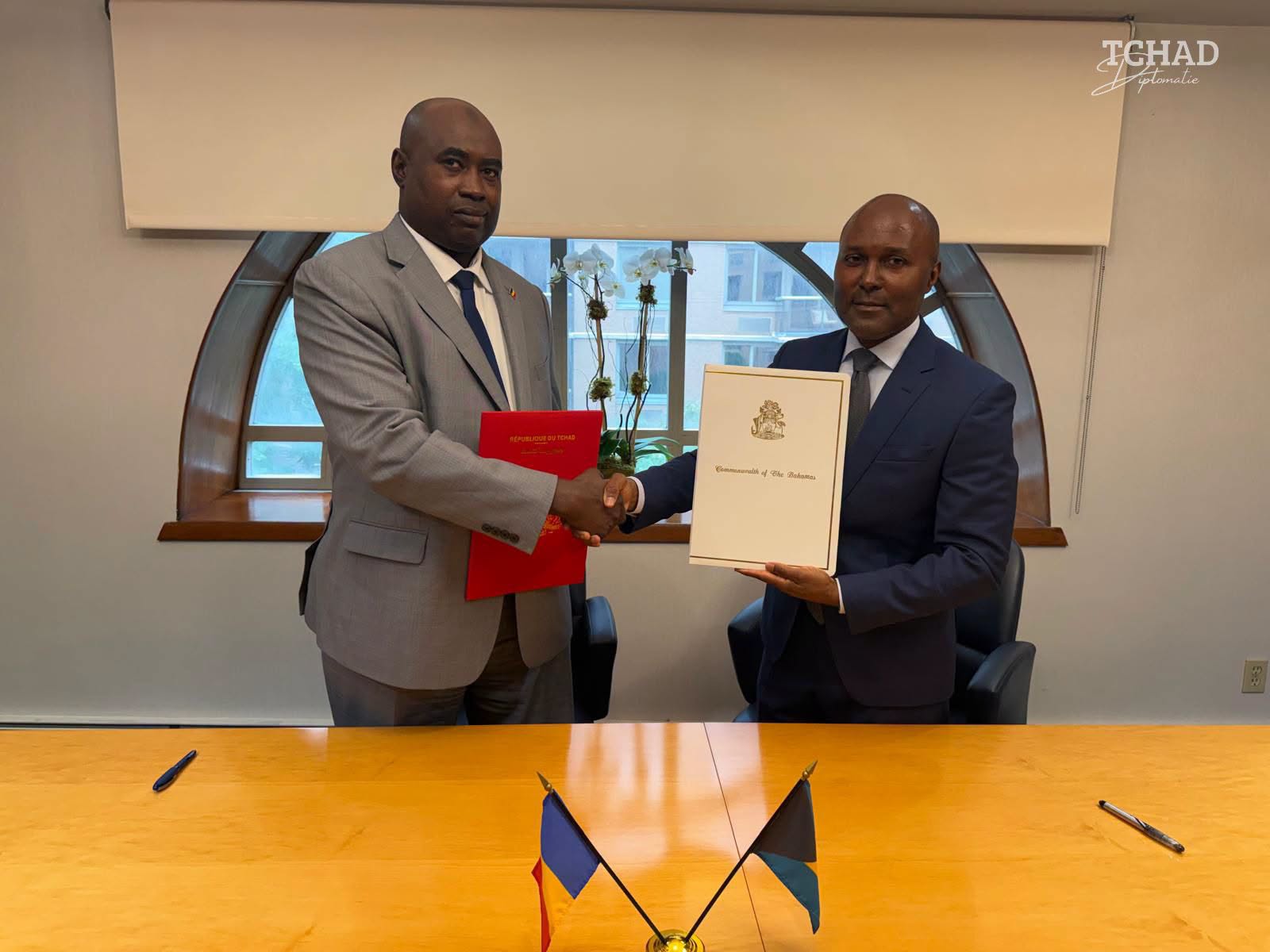 Le Tchad et les Bahamas scellent leurs liens diplomatiques