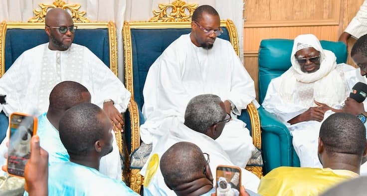 Ousmane Sonko honore Serigne Touba avant le Grand Magal de Touba