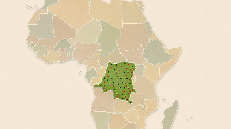 Ebola progresse en RDC : plus de 1 500 cas confirmés et 500 décès recensés