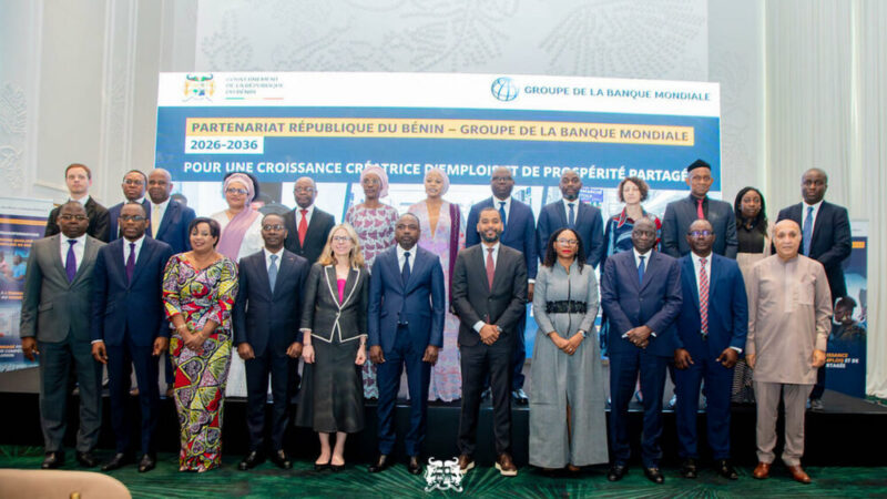 Bénin : un partenariat historique avec la banque mondiale pour booster l’emploi et le développement