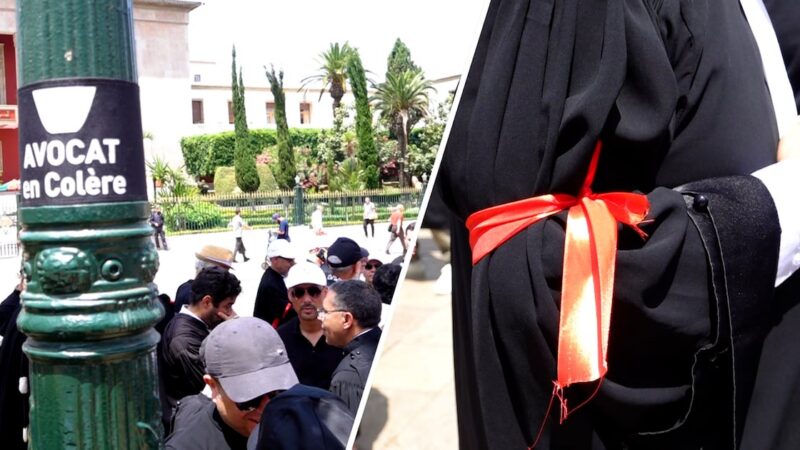 La mobilisation des avocats au Maroc s&rsquo;intensifie devant le parlement