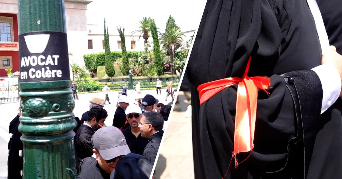 La mobilisation des avocats au Maroc s&rsquo;intensifie devant le parlement