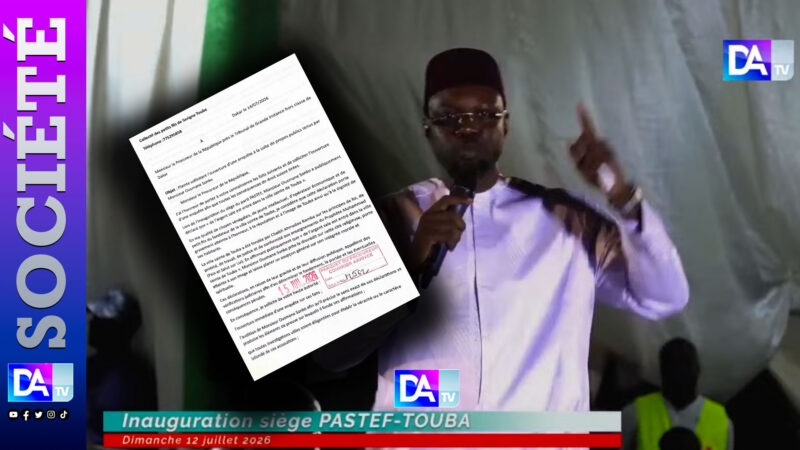 Ousmane Sonko face à une plainte pour diffamation suite à ses propos sur la ville sainte de Touba