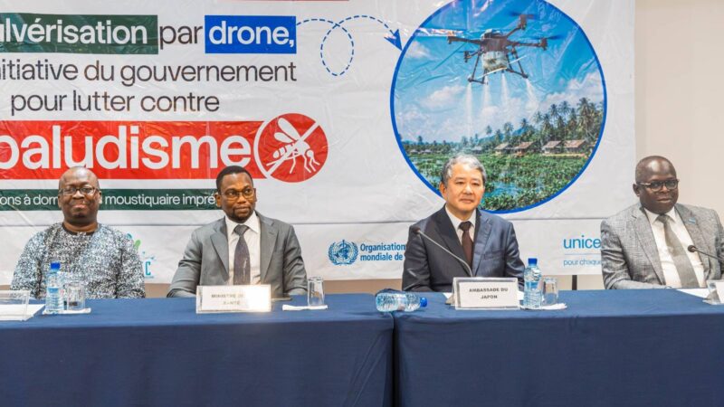 Le Bénin mise sur les drones et l&rsquo;intelligence artificielle pour vaincre le paludisme