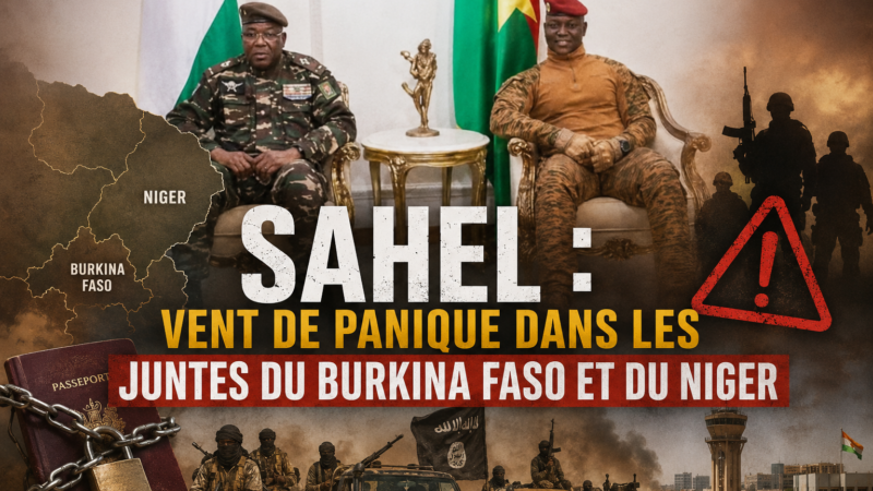 Sahel : les juntes du Burkina Faso et du Niger sous haute tension