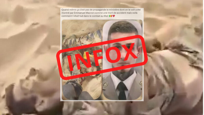 La tentative de désinformation sur la mort d&rsquo;un soldat français au Mali