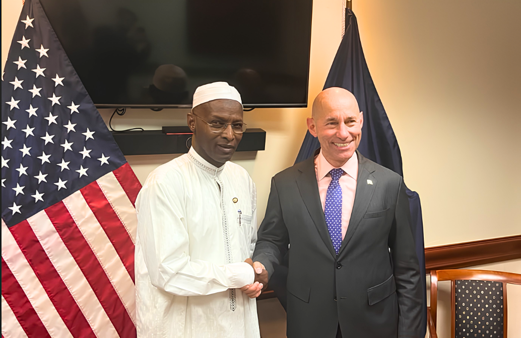 Rencontre entre Frank Garcia et Mahamat Tahir Orozi à Washington