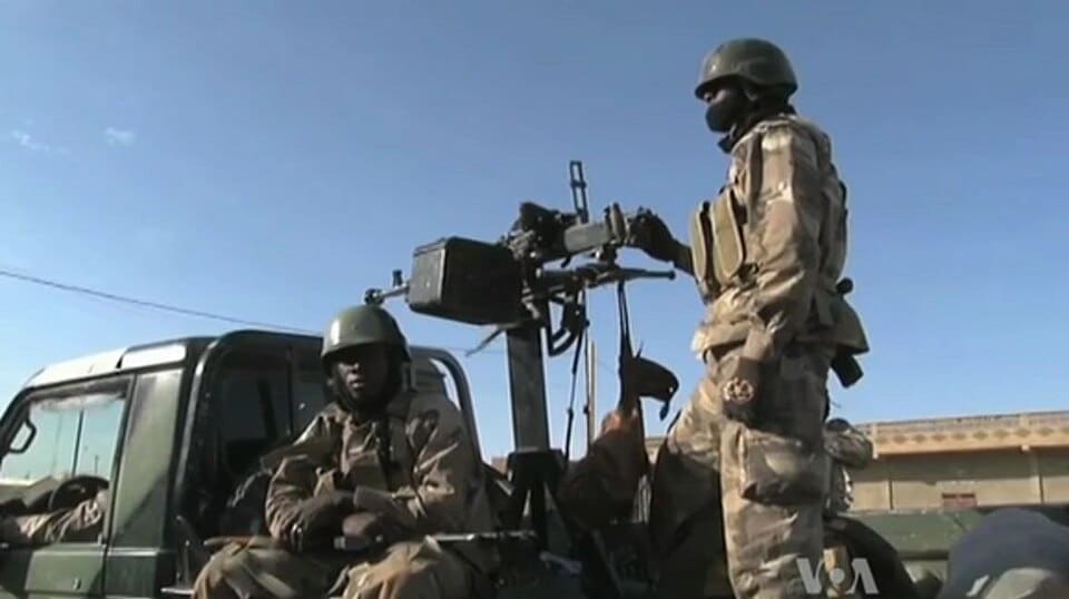 Armée malienne à Gao en 2013