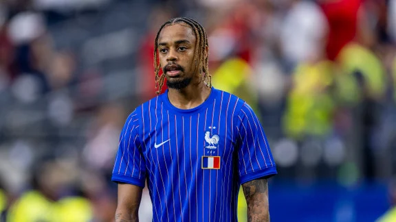 Bradley Barcola en action avec le PSG