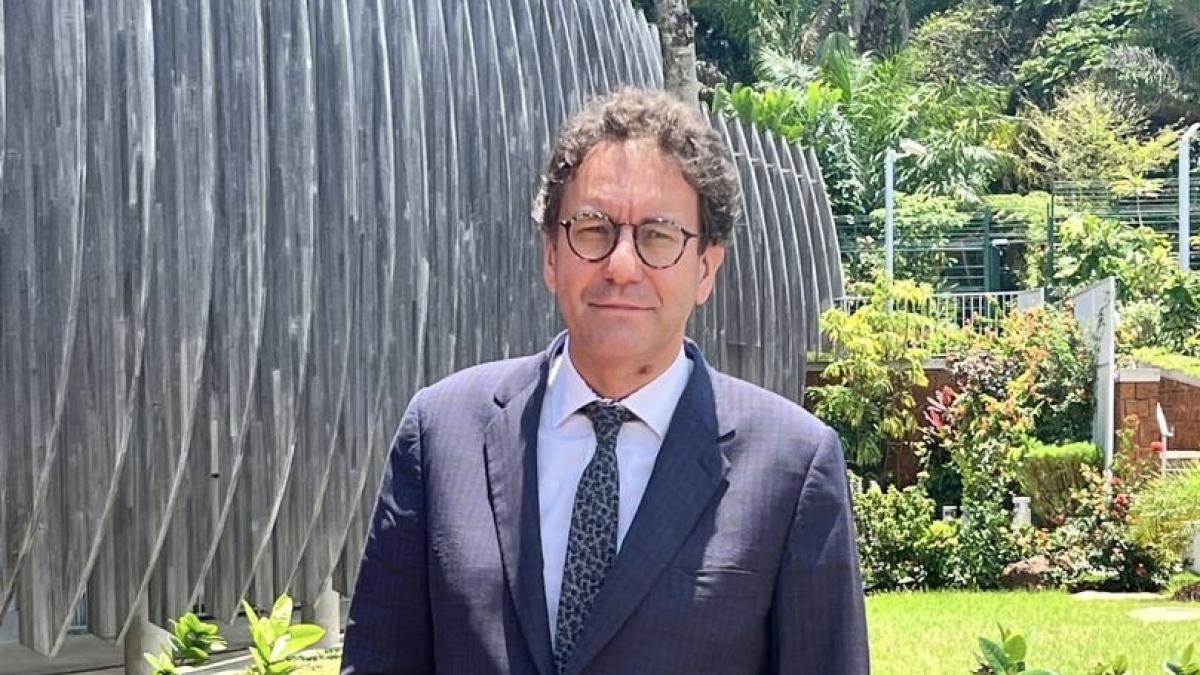 l’ambassadeur de France au Gabon, Fabrice Mauriès