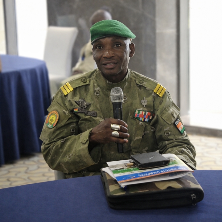 Portrait du préfet du département de Torodi, capitaine Boureima Dobi