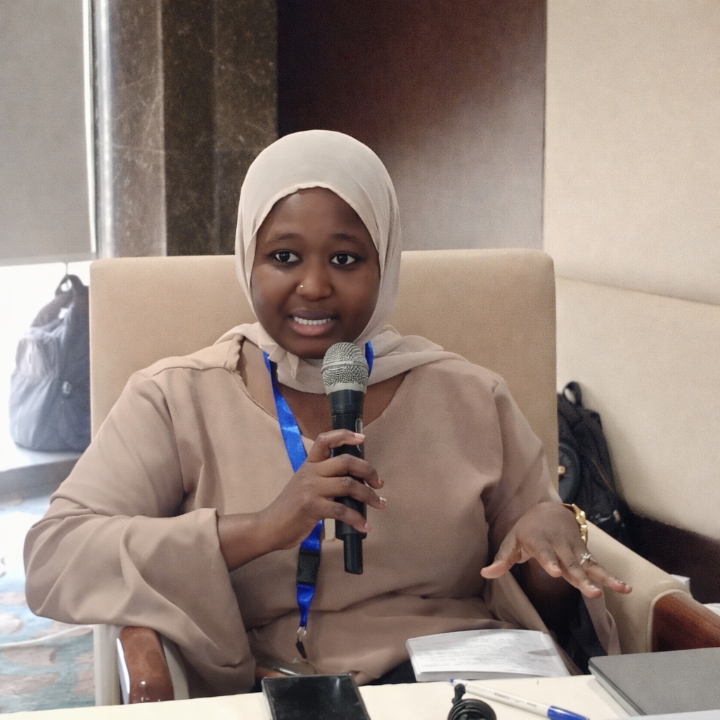 Portrait d’Amina Boukary, coordinatrice d’une ONG locale