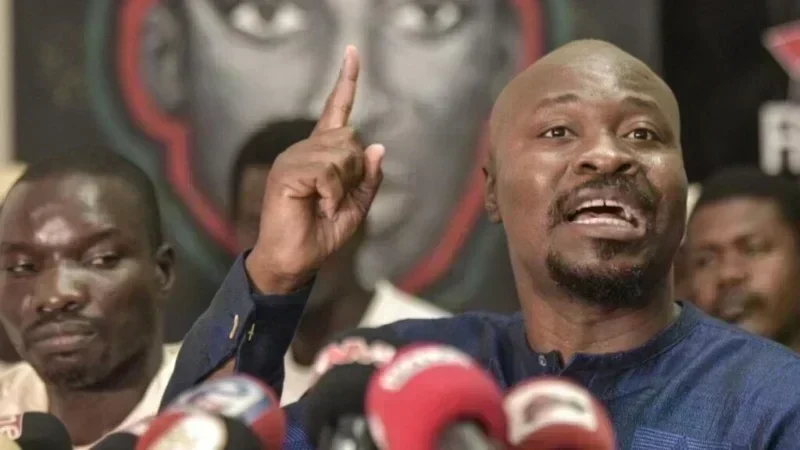 Guy Marius Sagna face aux fonds politiques au Sénégal
