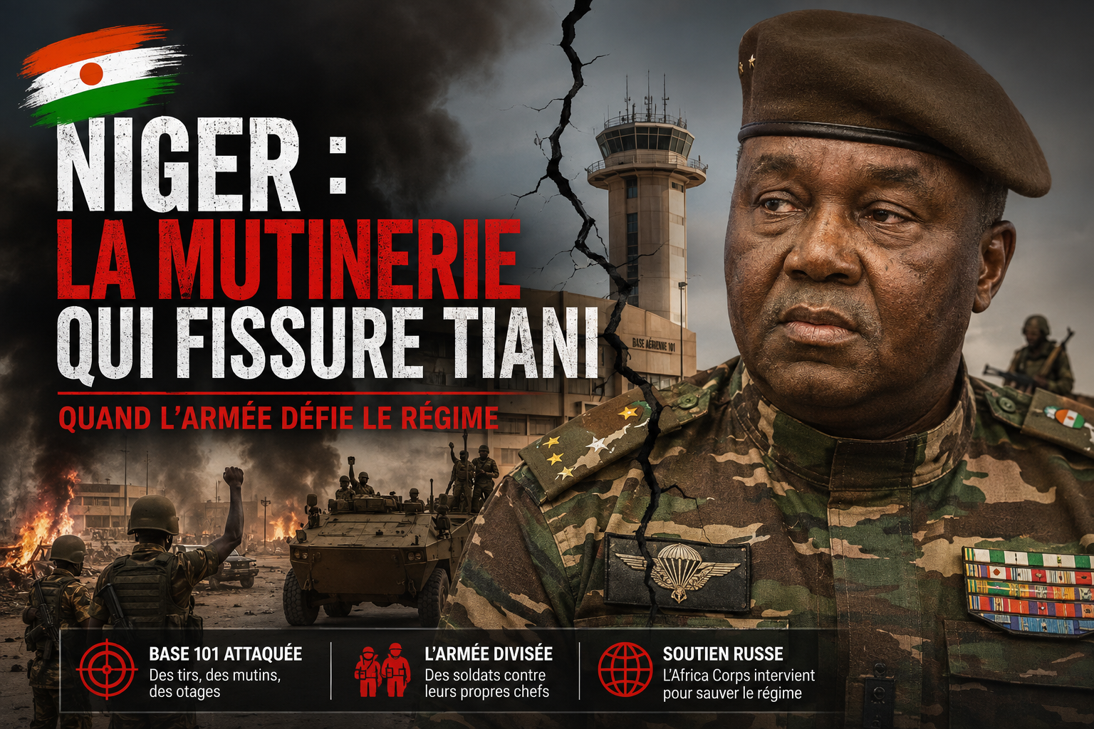 Niger : la crise qui ébranle le régime après la révolte des militaires