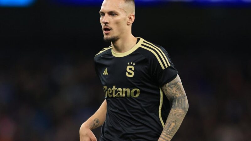 Sparta prague privé de son capitaine pour affronter l&rsquo;ol en ligue des champions