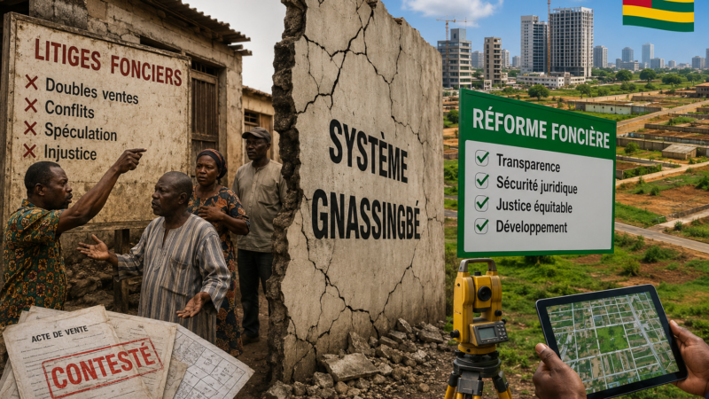 Réforme foncière au Togo : entre promesses et blocages structurels