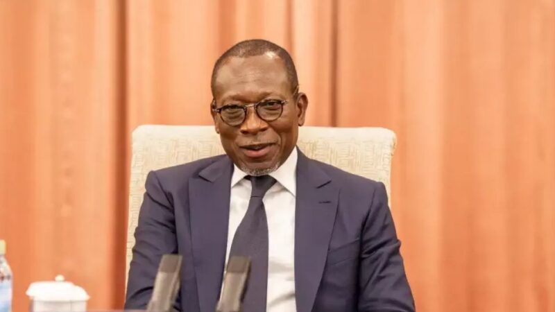 Patrice talon élu président du sénat au Bénin : son discours d&rsquo;investiture