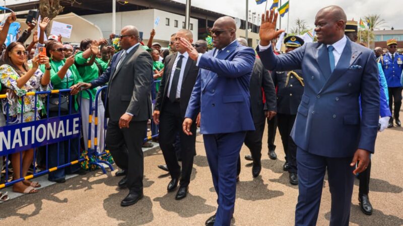 Visite officielle de tshisekedi à Gabon : renforcement des liens entre Kinshasa et Libreville