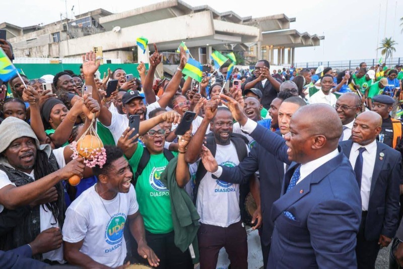 Visite historique du président gabonais à Abidjan pour les 66 ans de l&rsquo;indépendance ivoirienne