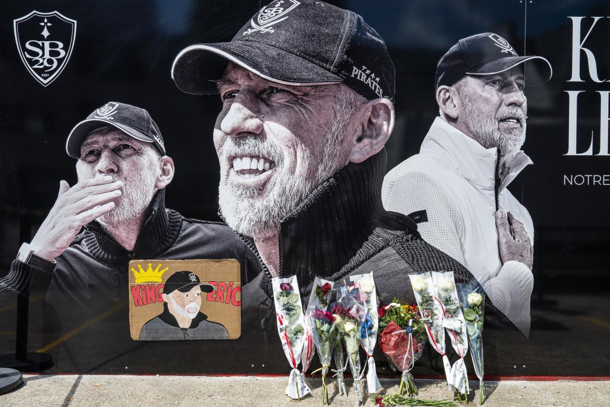 Le stade brestois rend hommage à Éric Roy lors de la rencontre face au PSG