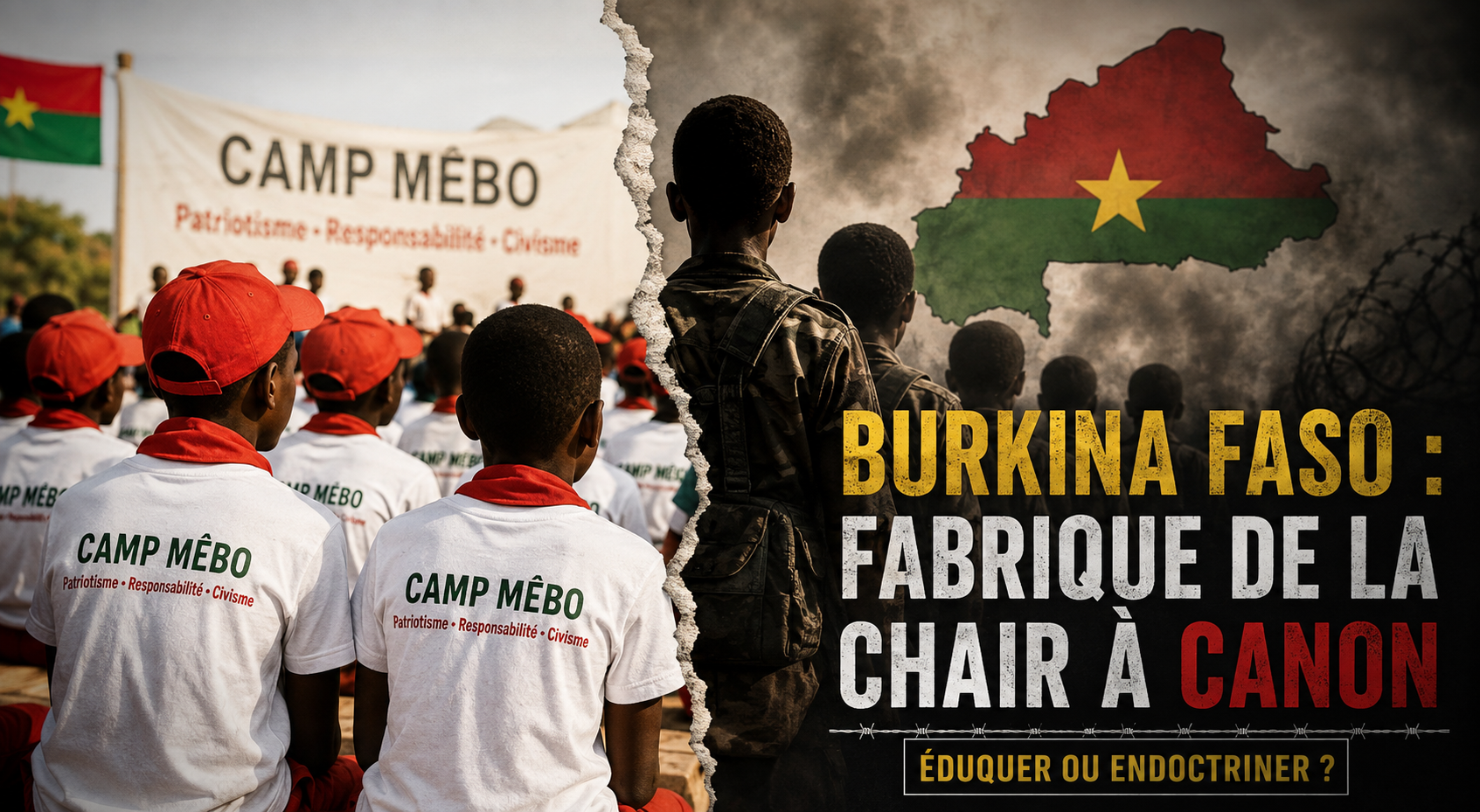 Burkina Faso : les camps de jeunesse, entre éducation et militarisation