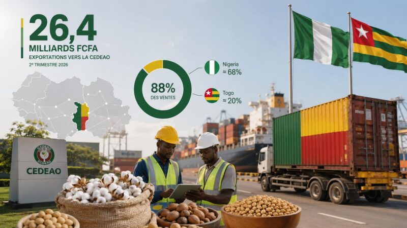 Bénin : l&rsquo;essor du commerce régional au service d&rsquo;une économie en mutation