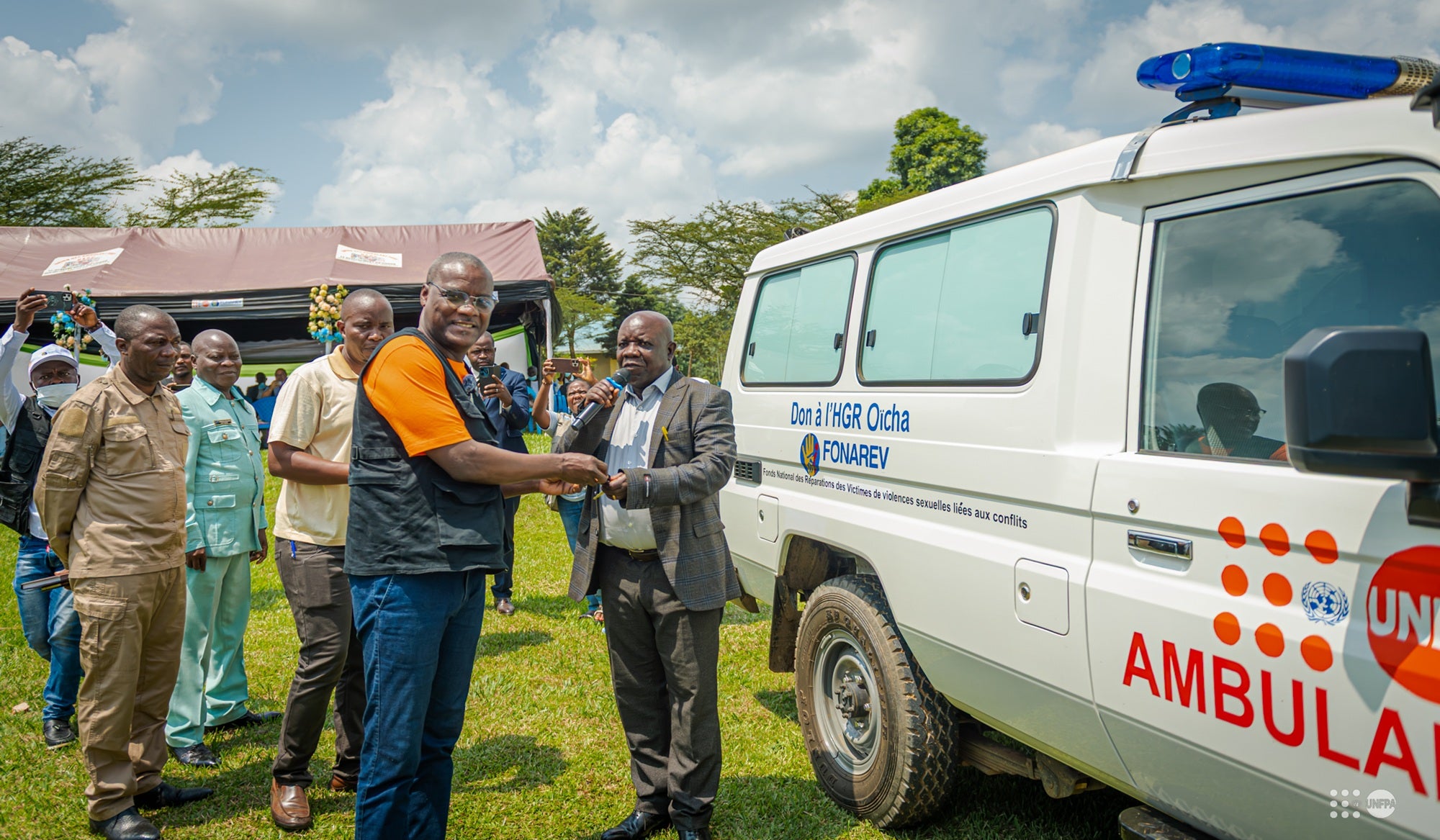 Une ambulance vitale pour l&rsquo;hôpital d&rsquo;Oicha au Nord-Kivu face à l&rsquo;urgence humanitaire