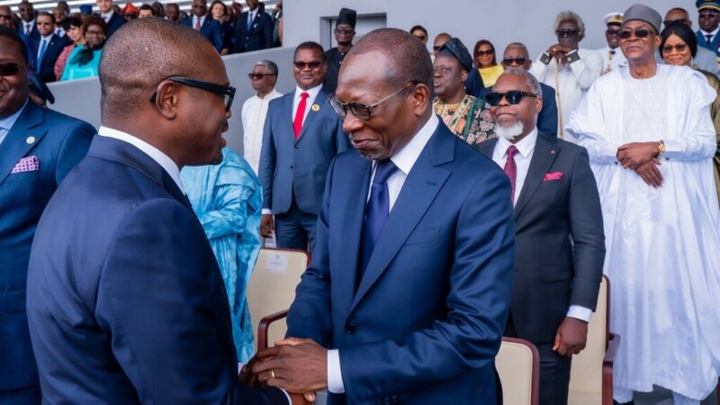 Patrice talon à la tête du nouveau sénat du Bénin