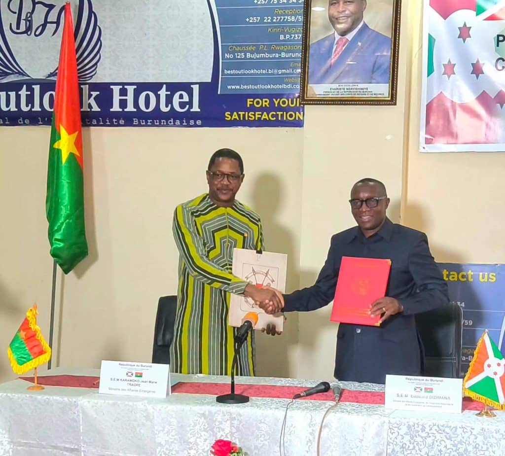 Accords historiques entre le Burkina Faso et le Burundi pour une coopération renforcée